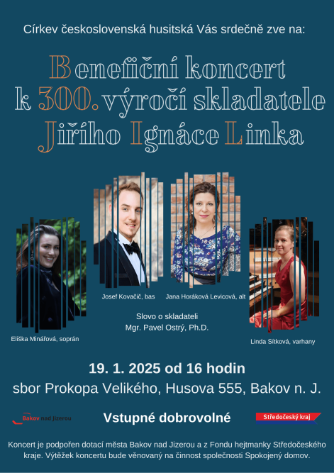 J. I. Linek 300 - benefiční koncert